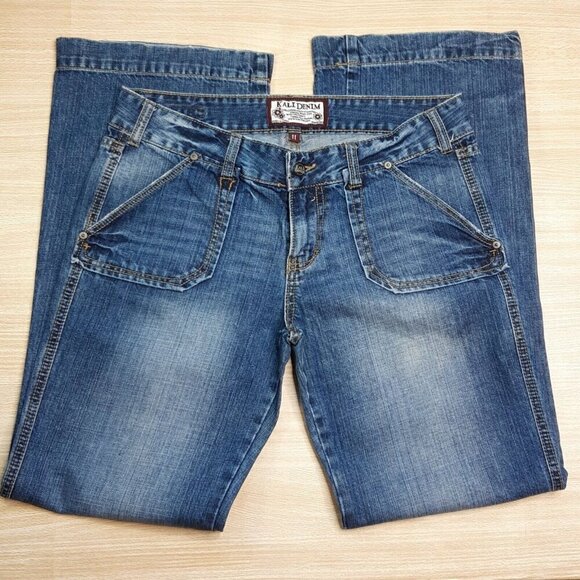 Kali Denim Flare Jeans Size 11 - Picture 1 of 7